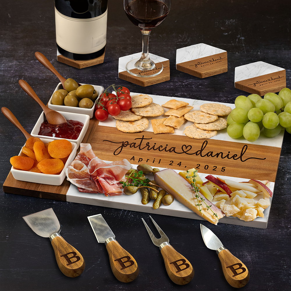 Anniversary Cheese Board Set
