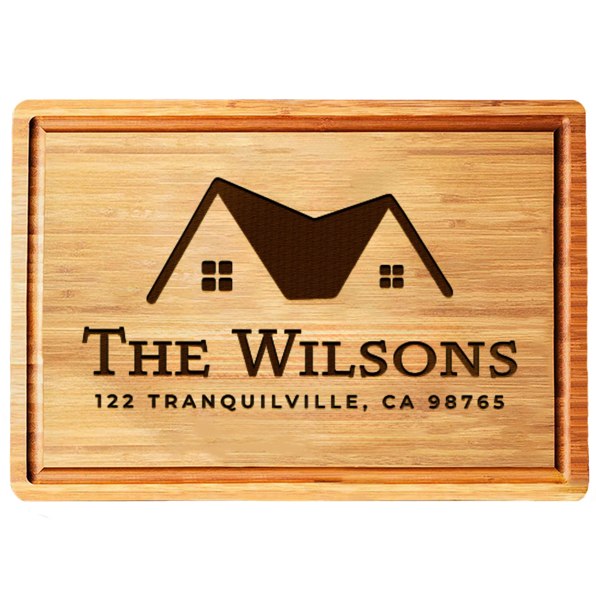 Custom Housewarming Cutting Board