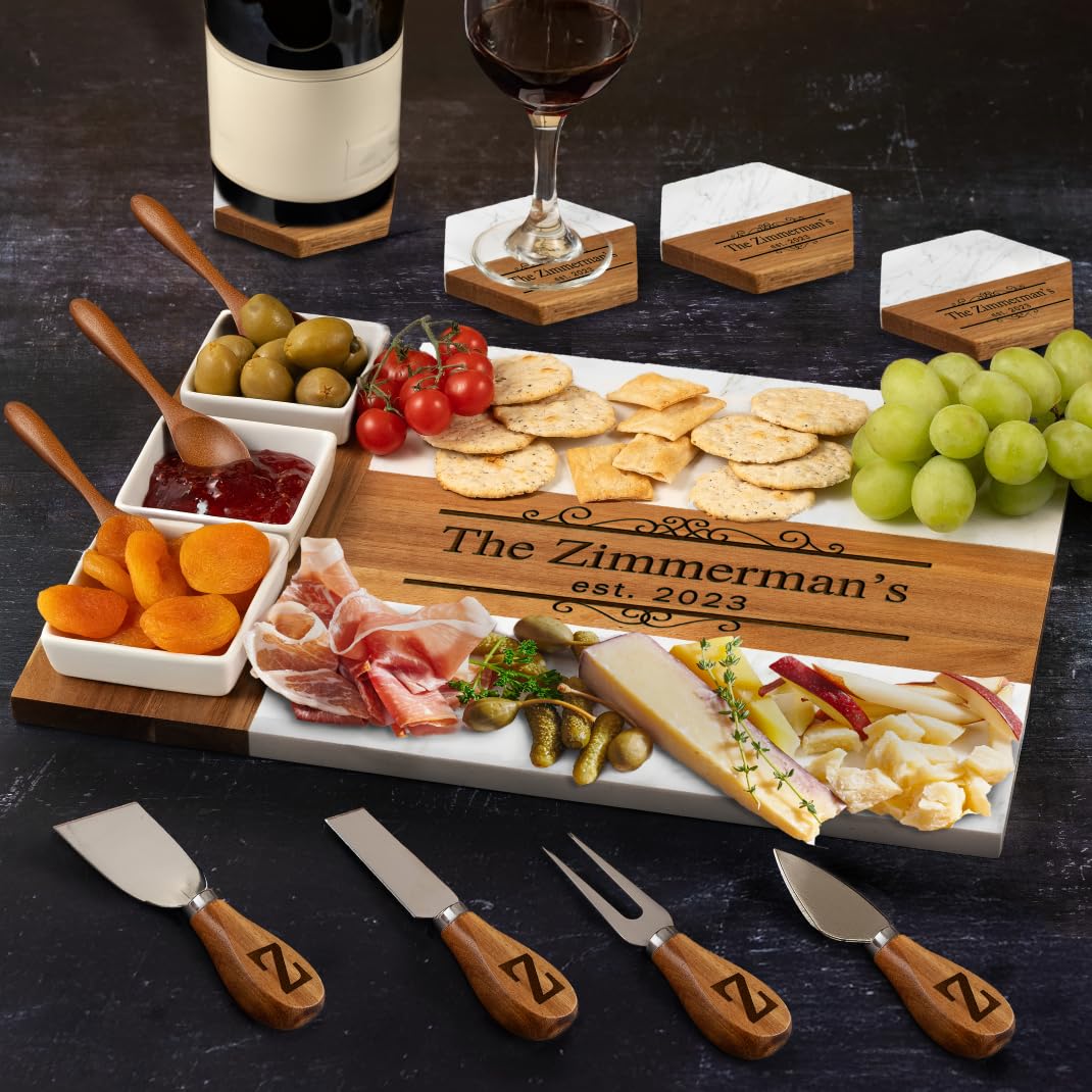 personalized cheese board