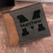 Engraved Leather Wallet for Men