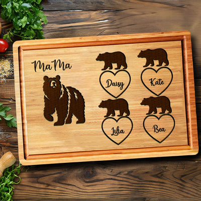 Bear Mom Customized Board