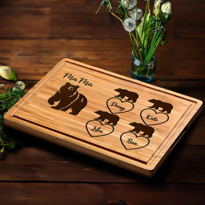Bear Mom Customized Board