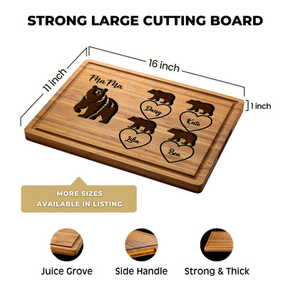 Bear Mom Customized Board