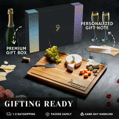 Signature Personalized Cutting Board - Gift Set