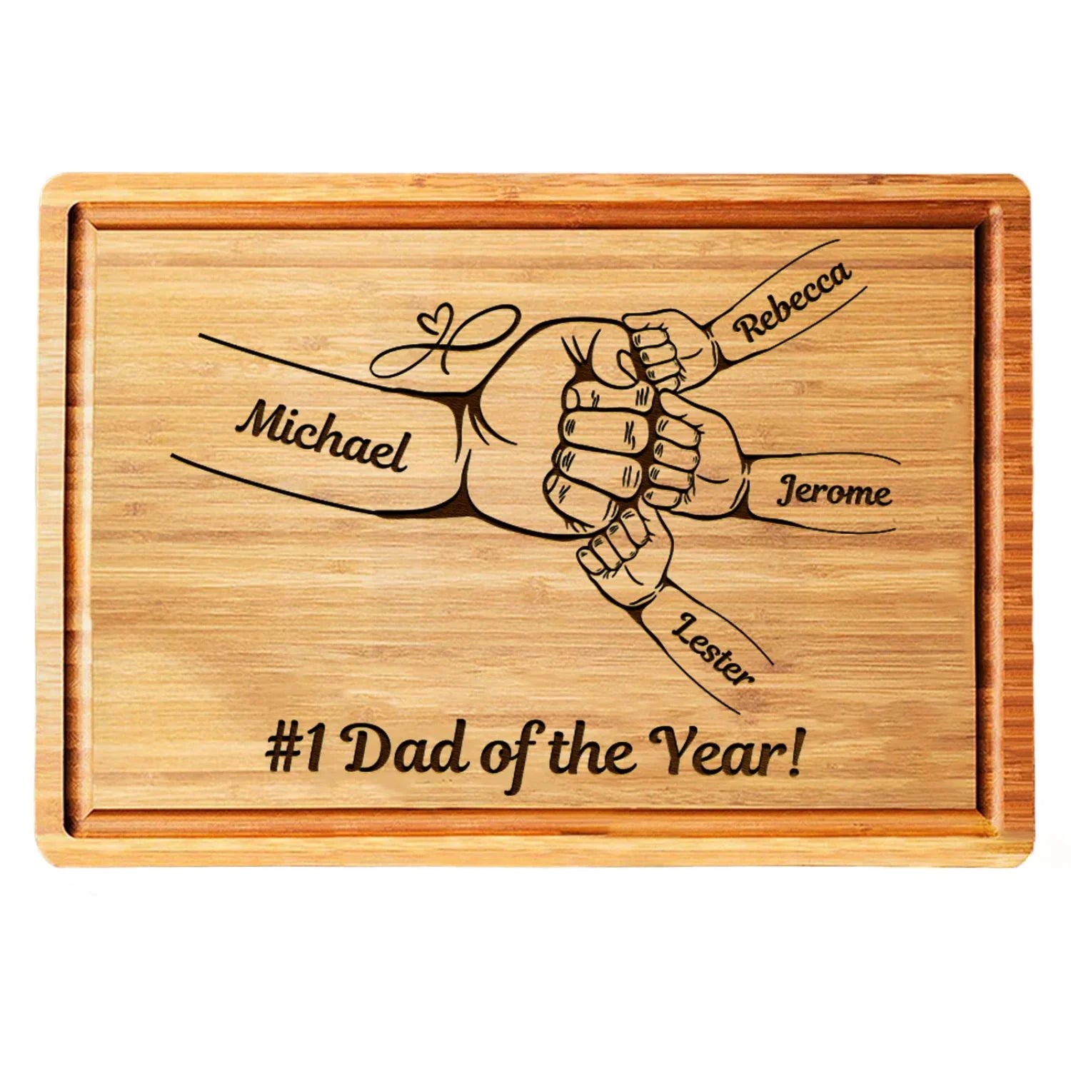 Dad of the Year Custom Board