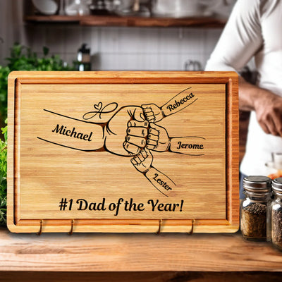 Dad of the Year Custom Board