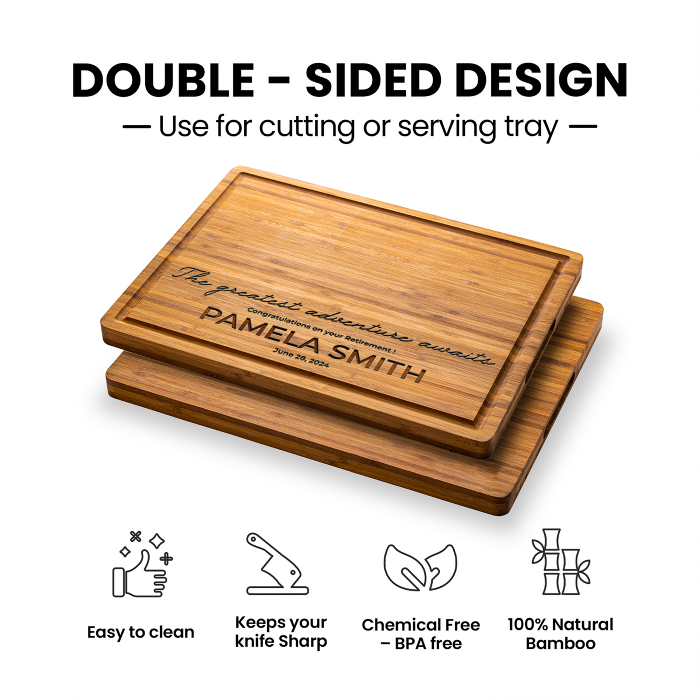 Greatest Adventure Retirement Cutting board