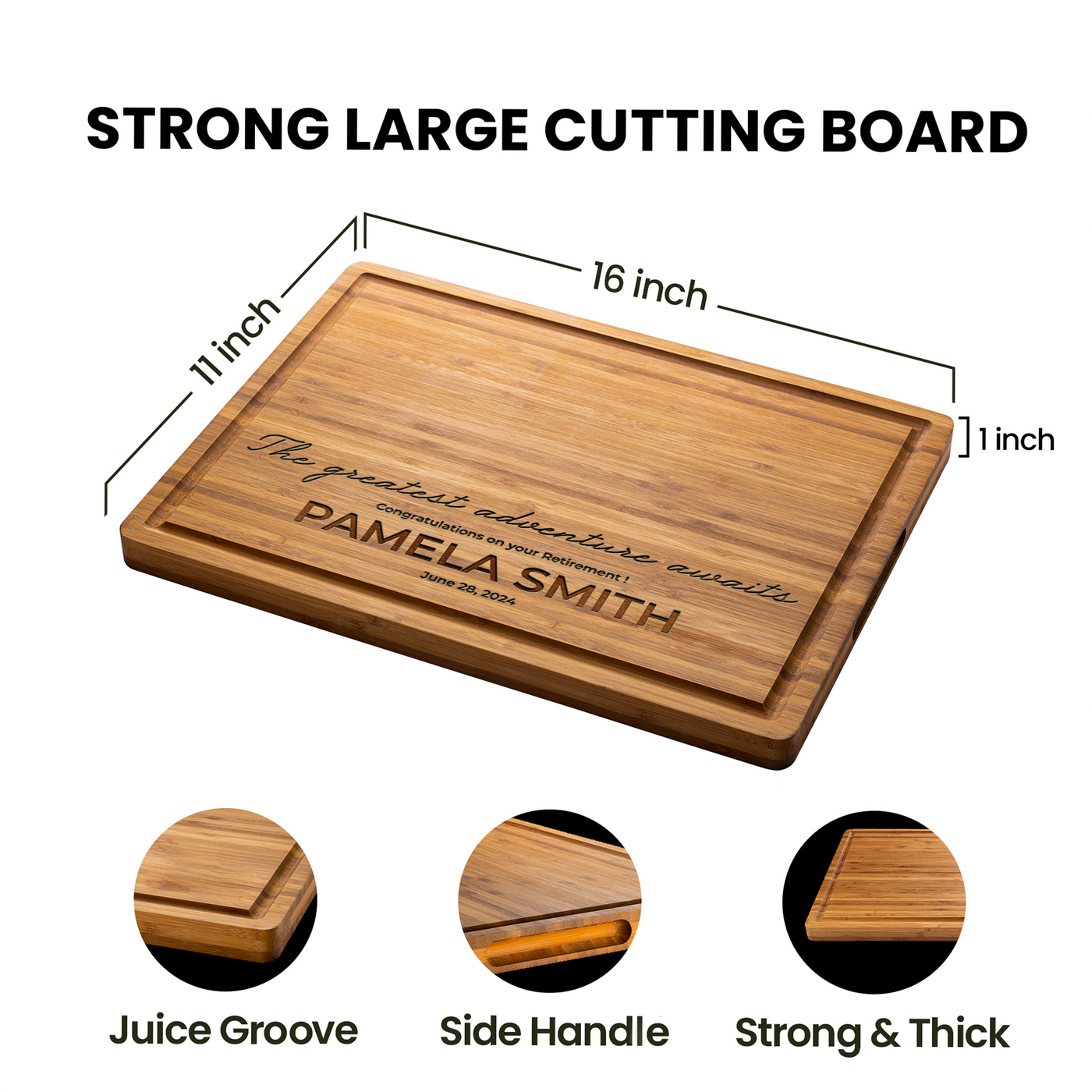 Greatest Adventure Retirement Cutting board