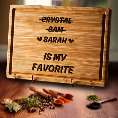 Favorite Child for Mom and Dad Custom Board