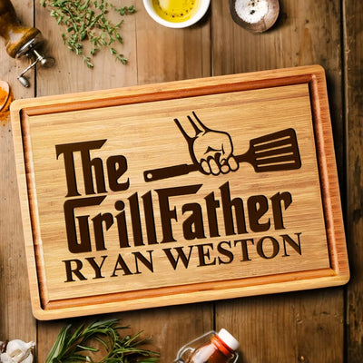 The GrillFather Personalized Board