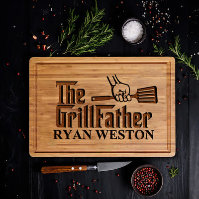 The GrillFather Personalized Board