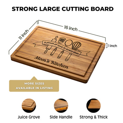 Mom's Kitchen Personalized Board