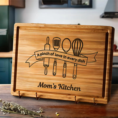 Mom's Kitchen Personalized Board