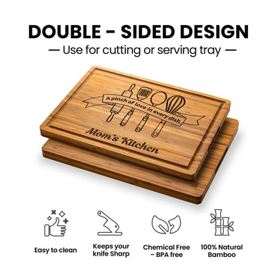 Mom's Kitchen Personalized Board