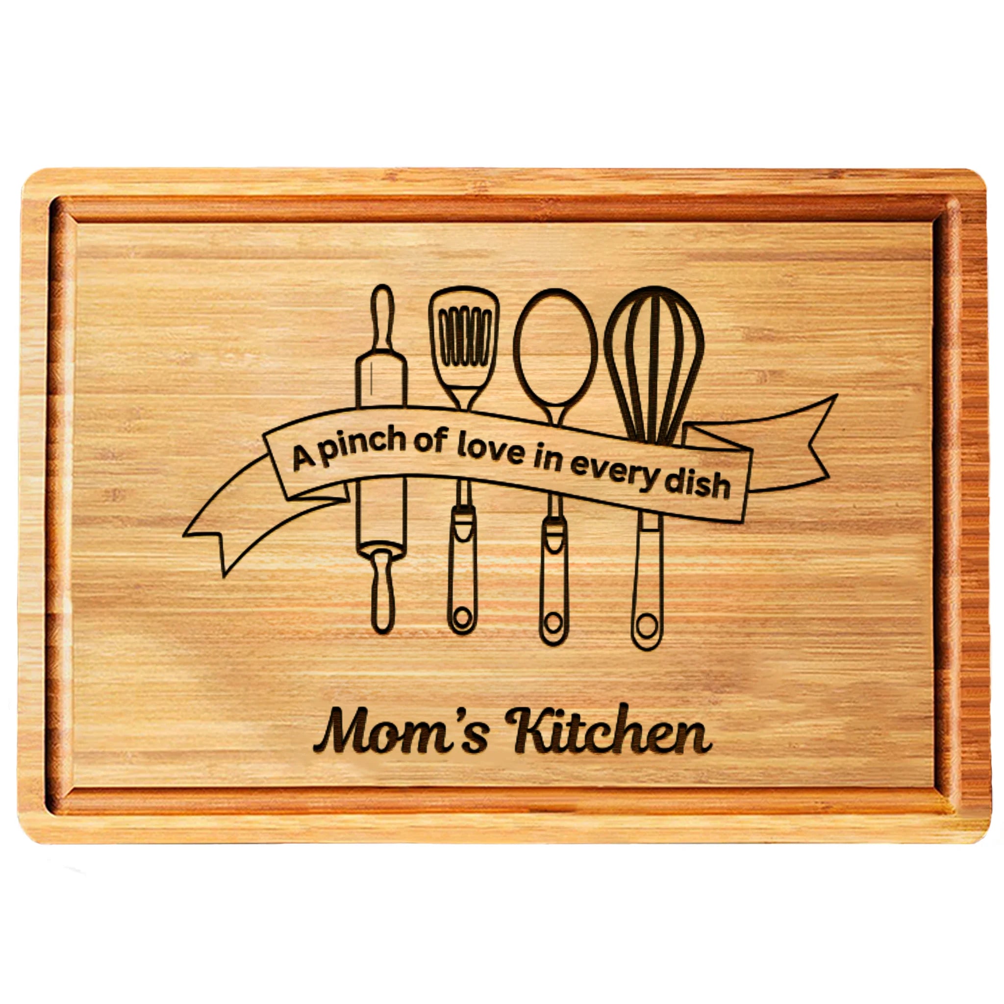 Mom's Kitchen Personalized Board