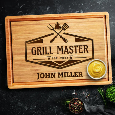 Personalized Grill Master Board
