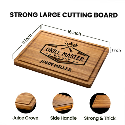 Personalized Grill Master Board