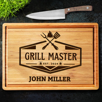 Personalized Grill Master Board