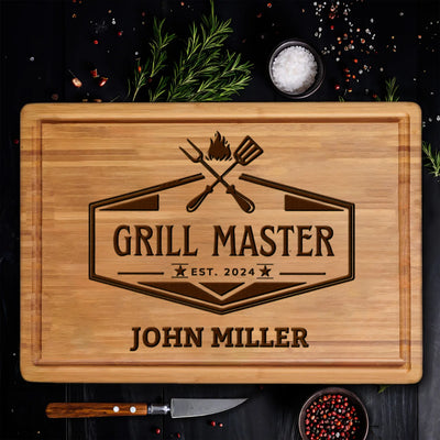 Personalized Grill Master Board