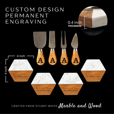 Housewarming Cheese Board Set