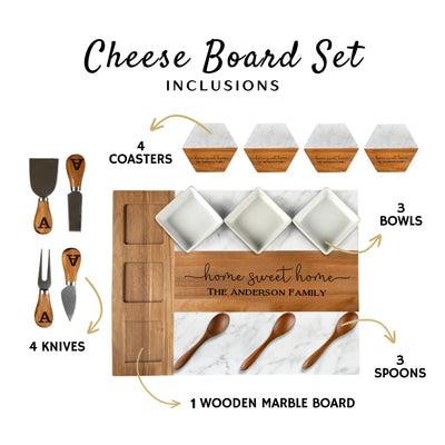 Housewarming Cheese Board Set