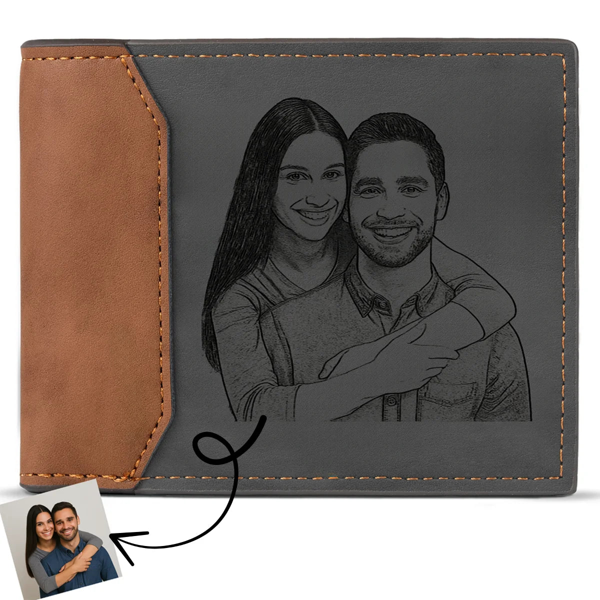 Custom Photo Wallet for Men