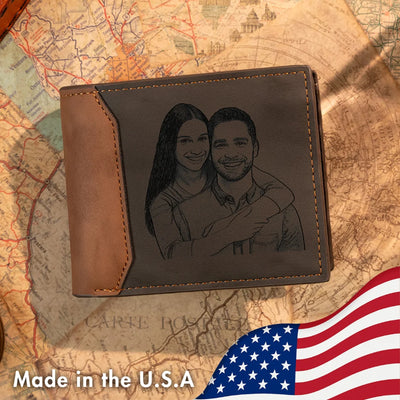 Custom Photo Wallet for Men