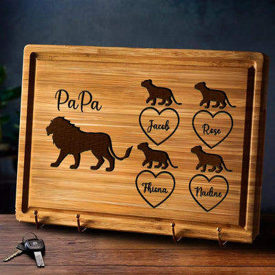 Custom Lion Dad Board