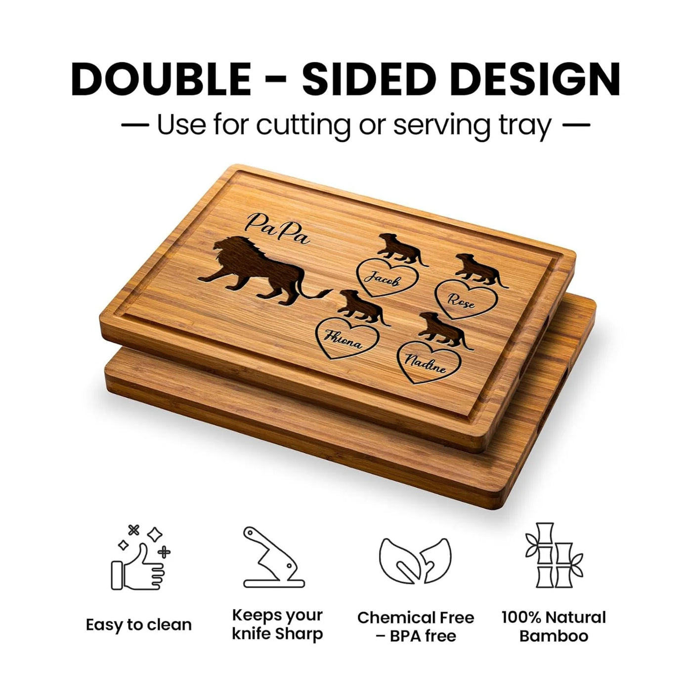 Custom Lion Dad Board