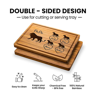 Custom Lion Dad Board