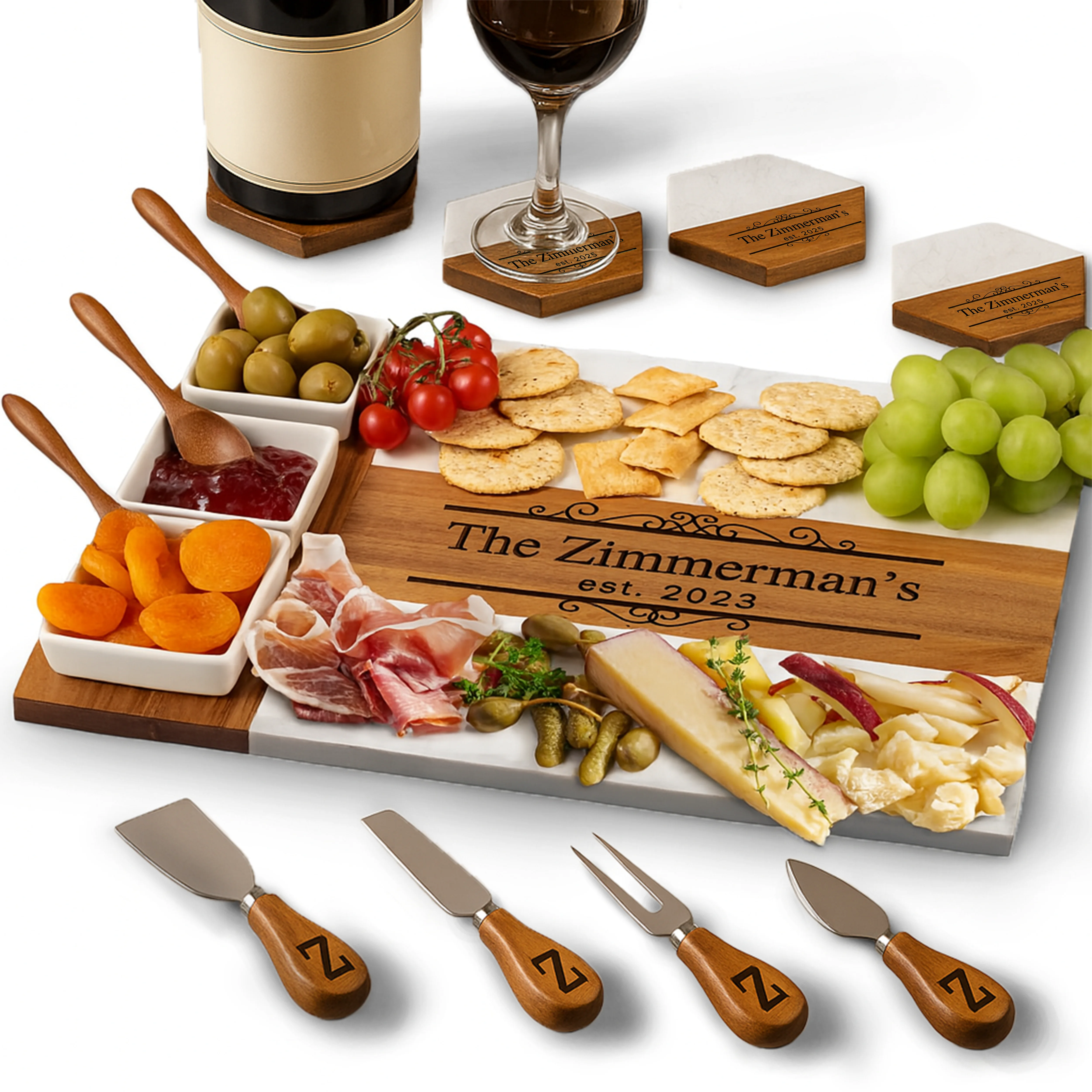 Wedding Cheese Board Set