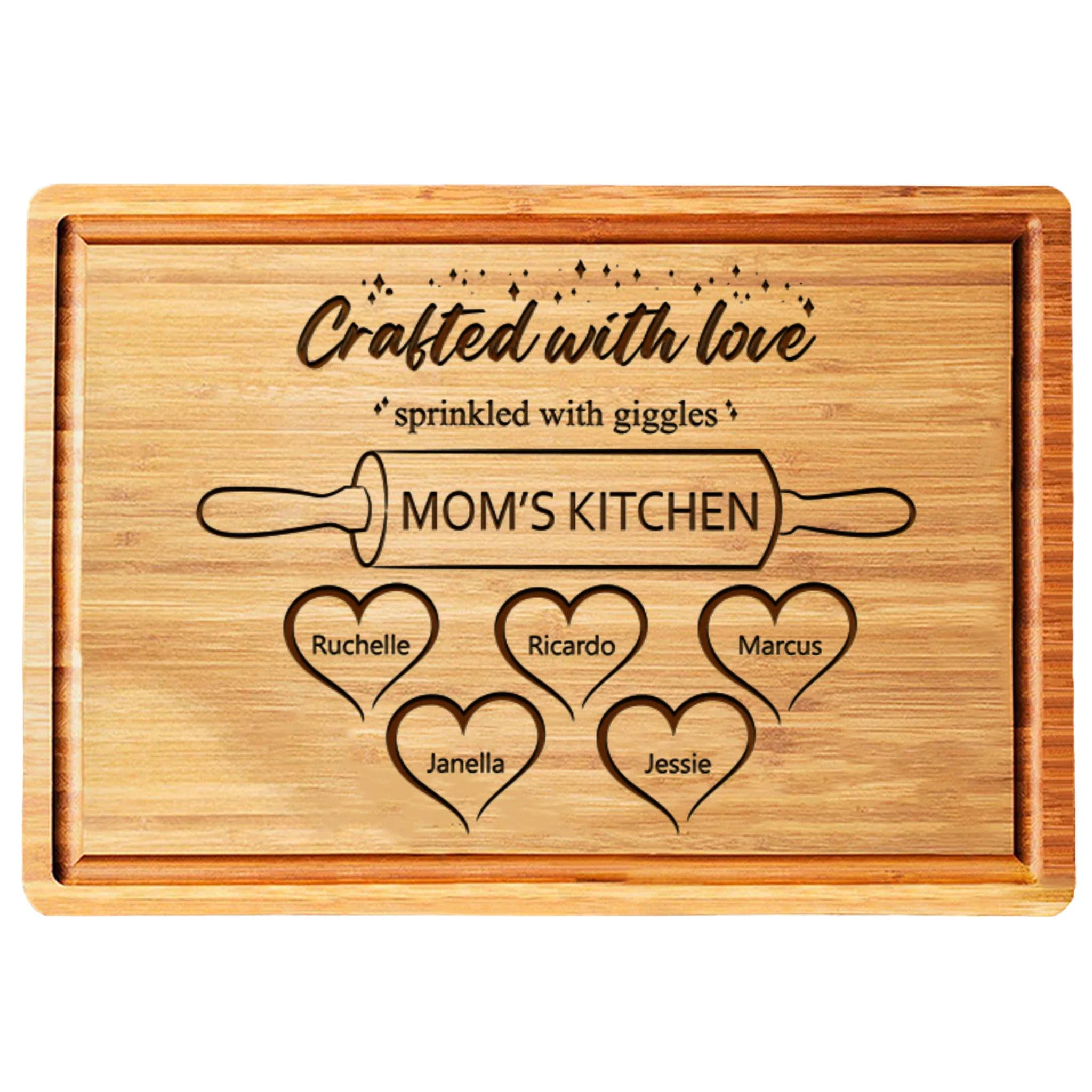 Mom's Kitchen Personalized Board