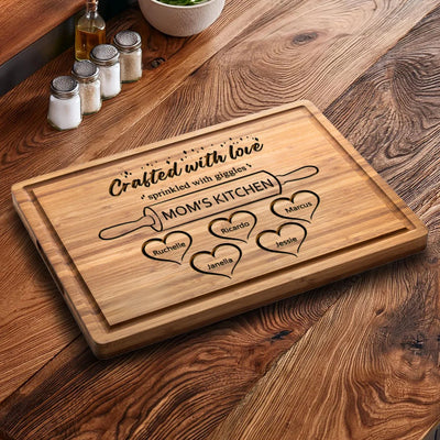 Mom's Kitchen Personalized Board