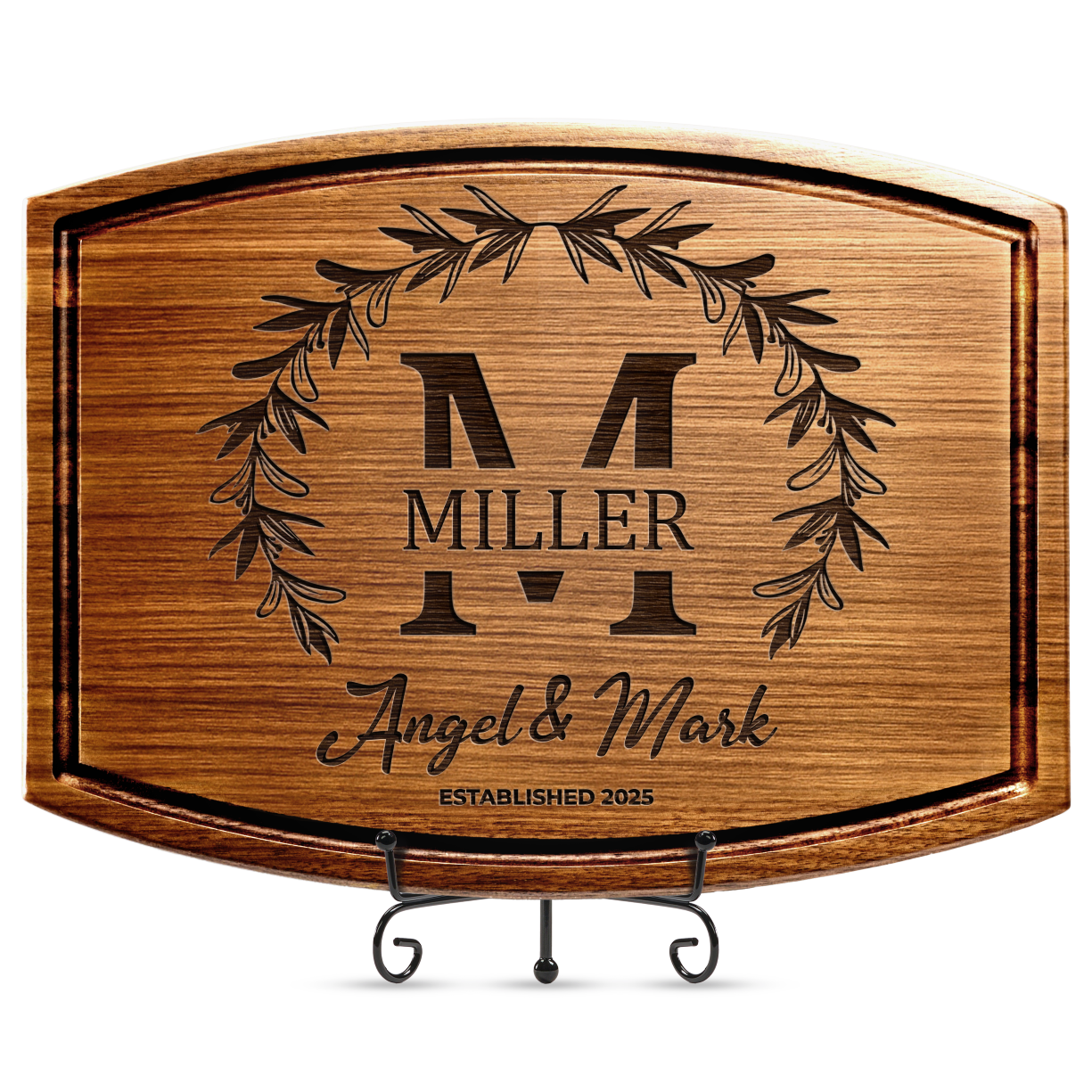 Wedding Walnut Cutting Board
