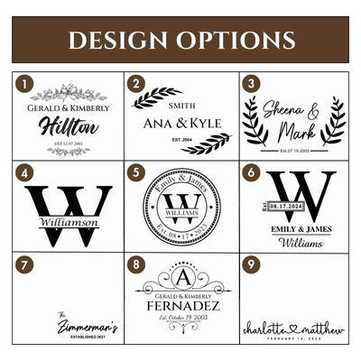 Personalized Walnut Cutting Board