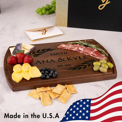 Personalized Walnut Cutting Board