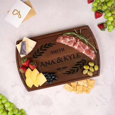 Personalized Walnut Cutting Board