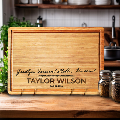 Goodbye Tension Hello Pension Retiring Display Board