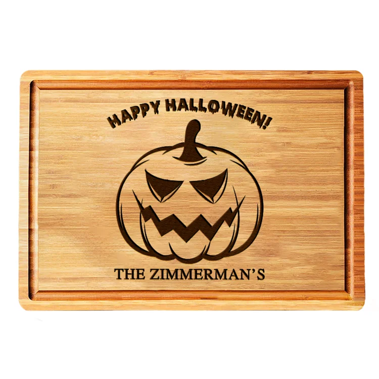Halloween Pumpkin Cutting Board