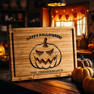 Halloween Pumpkin Cutting Board