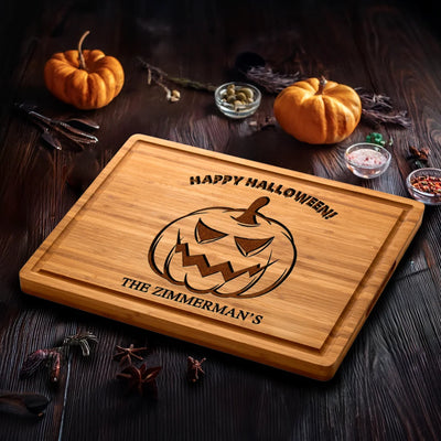 Halloween Pumpkin Cutting Board