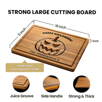 Halloween Pumpkin Cutting Board