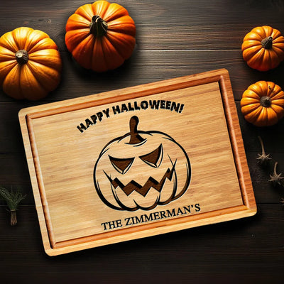 Halloween Pumpkin Cutting Board