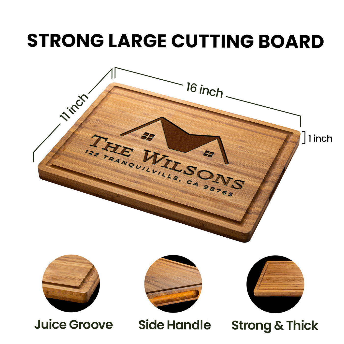 Custom Housewarming Cutting Board