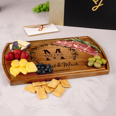 Wedding Walnut Cutting Board