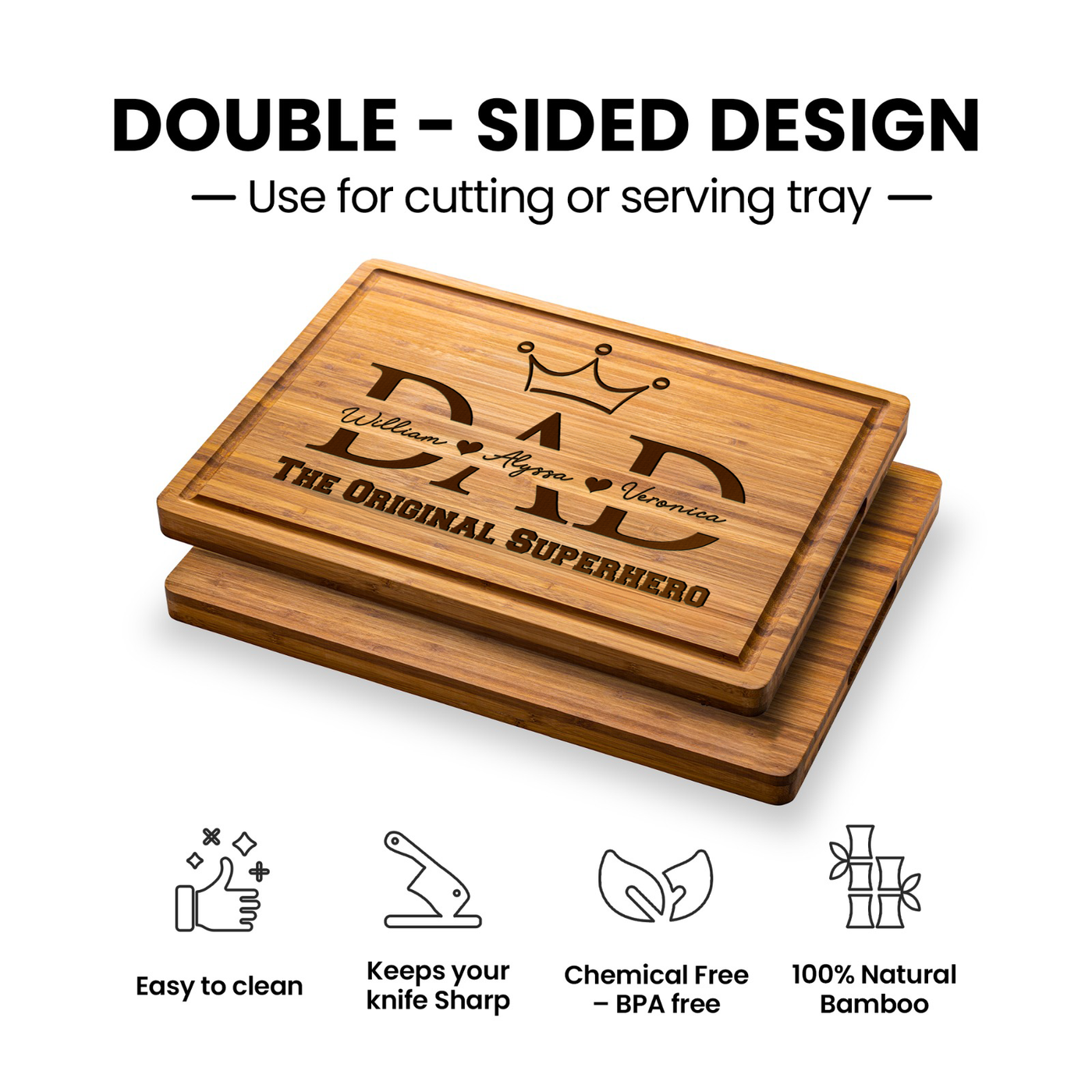 Dad Cutting Board