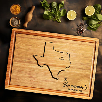 Texas State Personalized Board