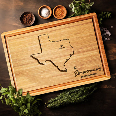 Texas State Personalized Board