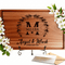 Wedding Walnut Cutting Board