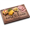 Custom Couple Walnut Cutting Board